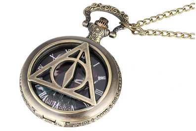 Reloj de bolsillo Harry potter reliquias de la muerte