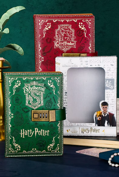 Agenda, Libreta Harry Potter Casas Con codigo Secreto