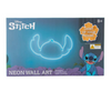 Lampara de pared Stitch Neon