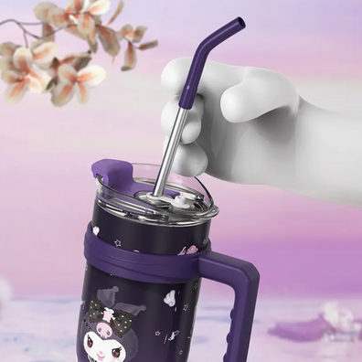 Termo Vaso Grande Sanrio Kuromi