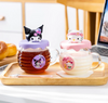 Taza personajes Sanrio Vidrio con tapa 420 ml