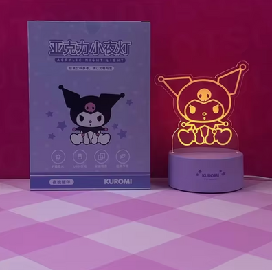 lampara 3d Sanrio