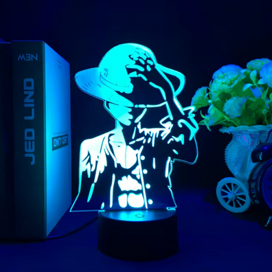 Lampara One Piece 3D Luffy 2
