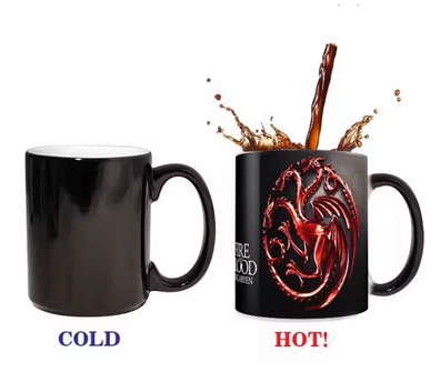 Taza Cambia Color Game of Thrones Targaryen