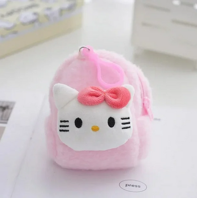 Monedero De Felpa Hello Kitty