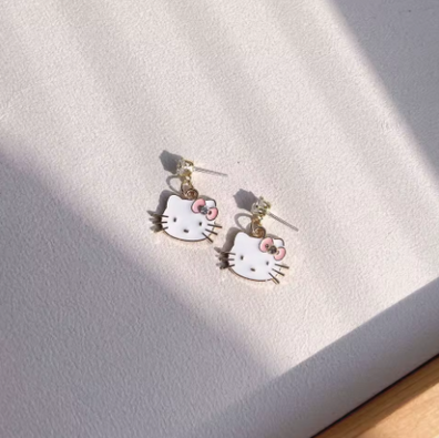 Aretes Hello Kitty