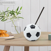 Vaso con carrizo Pelota de Futbol Plastico