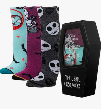 Sarcófago 3 pack Medias Jack Skeleton
