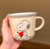 Tazas Snoopy con medidor de ml