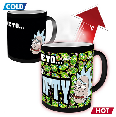 Taza RICK AND MORTY - Change Color  - 320ml - Get Schwifty