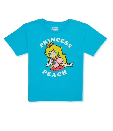 Franela Sueter Tshirt Super Mario Peache Princess