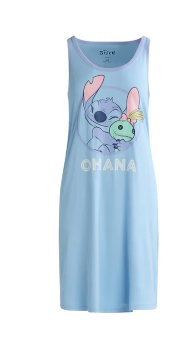 Vestido de dormir o bata Stitch