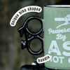Taza Powered By Ass Not Gas Bike