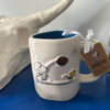 Taza Snoopy Futbol Americano Go Team Hecha a mano