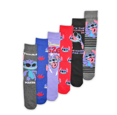 Set de medias Stitch 6 pares