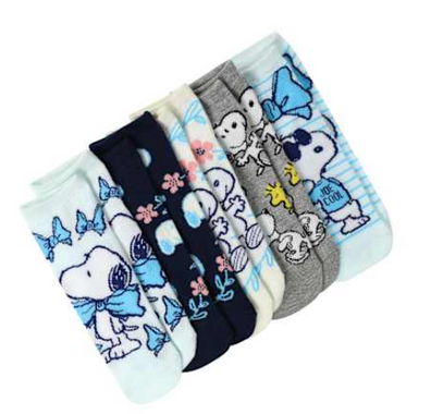 Medias Snoopy 5 pack