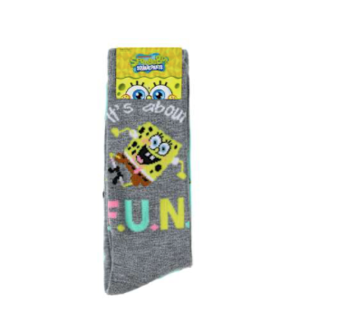 2 Pack Medias Bob Esponja