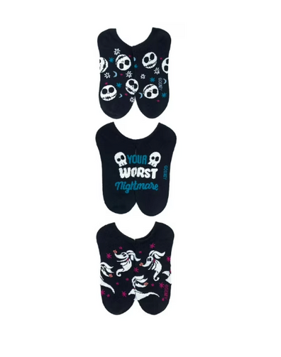 3 pack Medias Jack Skeleton