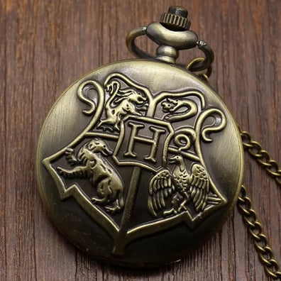 Collar con Reloj Escudo Hogwarts Harry Potter