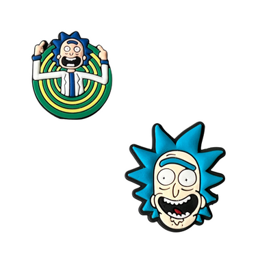 Charm Crocs Rick And Morty