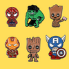 Pines Avengers Marvel Super Heroes