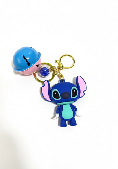 Llavero stitch con cascabel