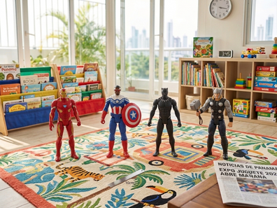 Figura Avengers de Acción 10cm