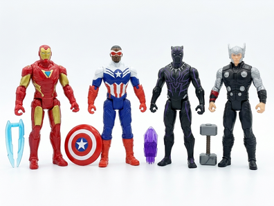 Figura Avengers de Acción 10cm