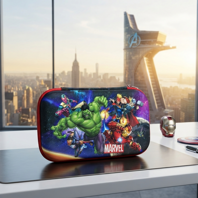 Cartuchera Avengers negra