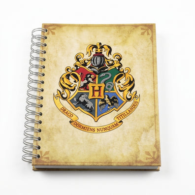 Libreta Harry Potter divisiones divertidas