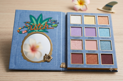 Maquillaje Stitch Piña Sombras