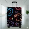 Protector Funda para maleta Hello Kitty Negro