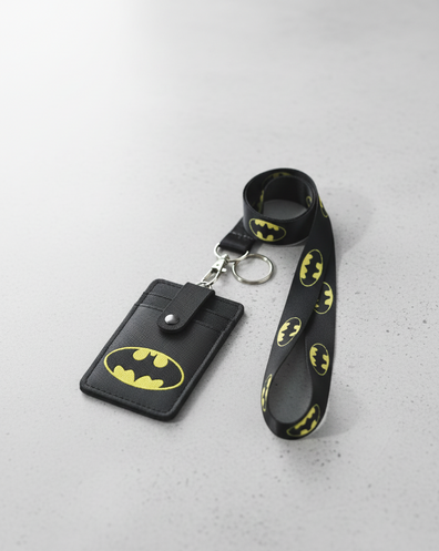 Porta Carnet Batman Lanyard