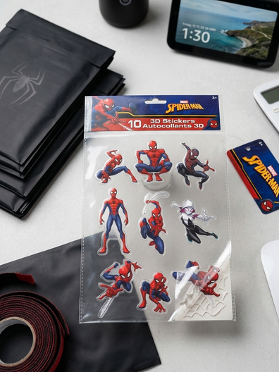 Spiderman 3D Stickers