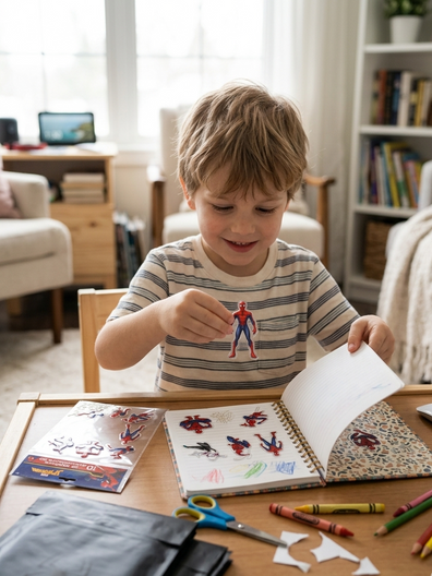 Spiderman 3D Stickers