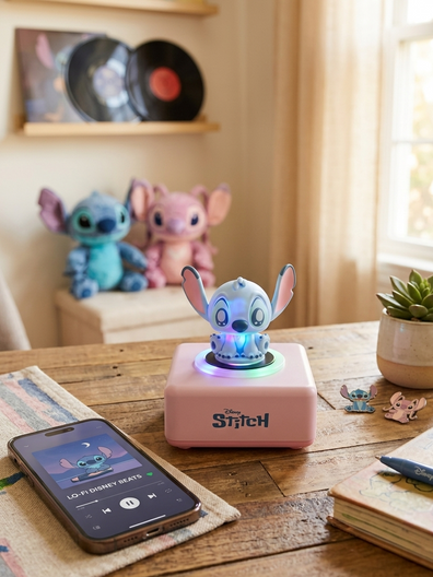 Bocina Stitch Gira con la musica