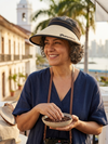 Visera Sombrero Panama Mujer