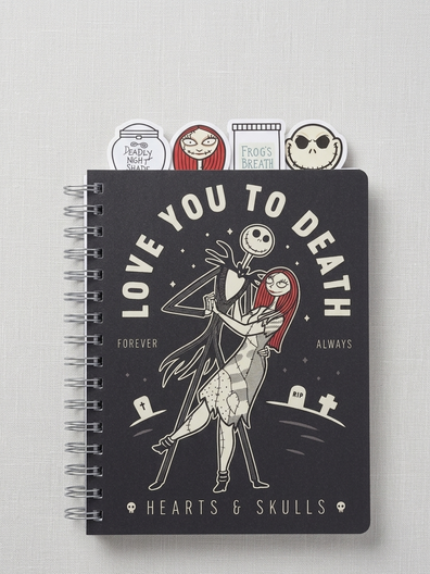 Libreta o Agenda Jack Skeleton Nightmare before christjmas