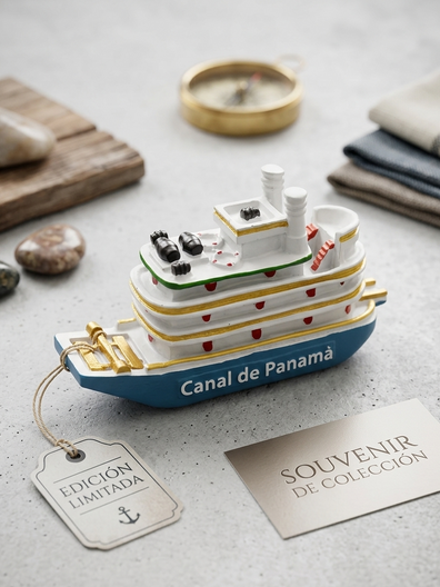 Barco Decoración Canal de Panama