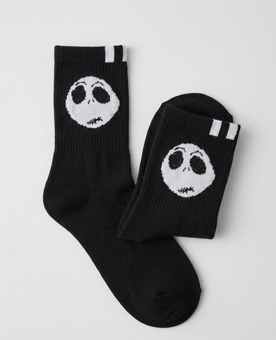 Medias Individuales Nightmare Before Christmas Jack Expresiones
