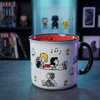 Taza Snoopy  Personajes