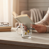 Taza de vidrio Snoopy