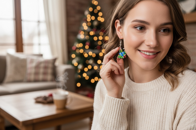 Aretes Grinch Regalos