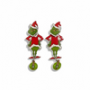 Aretes The Grinch Partes movibles