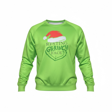 Sweater The Grinch Resting Grinch Face