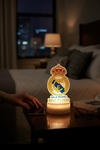 Lampara 3D Escudo Real Madrid (Color)