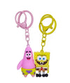 Llavero para parejas con iman Bob Esponja y Patricio