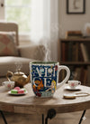 Taza Alicia y Cheshire