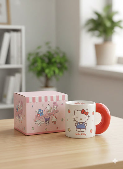 Taza de Asa Grande Sanrio