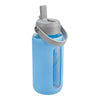 Botella de Agua de Vidrio Minecraft azul